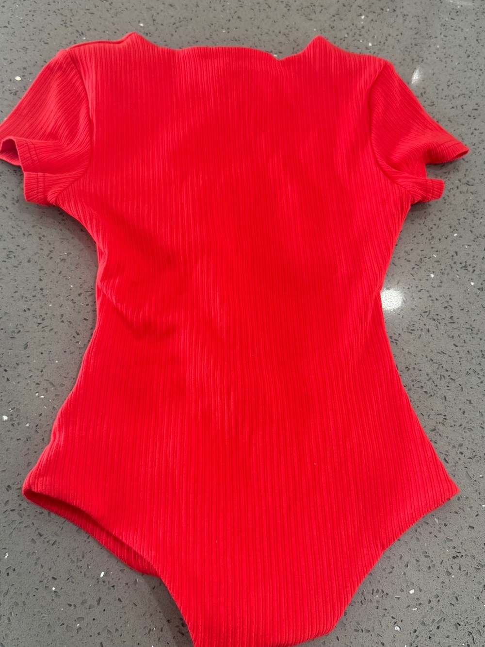 Princess Polly Red Ribbed Tank Top - Picture 8 of 9